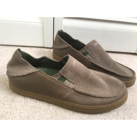 Olukai  pahono size 8 leather slip on main image 9